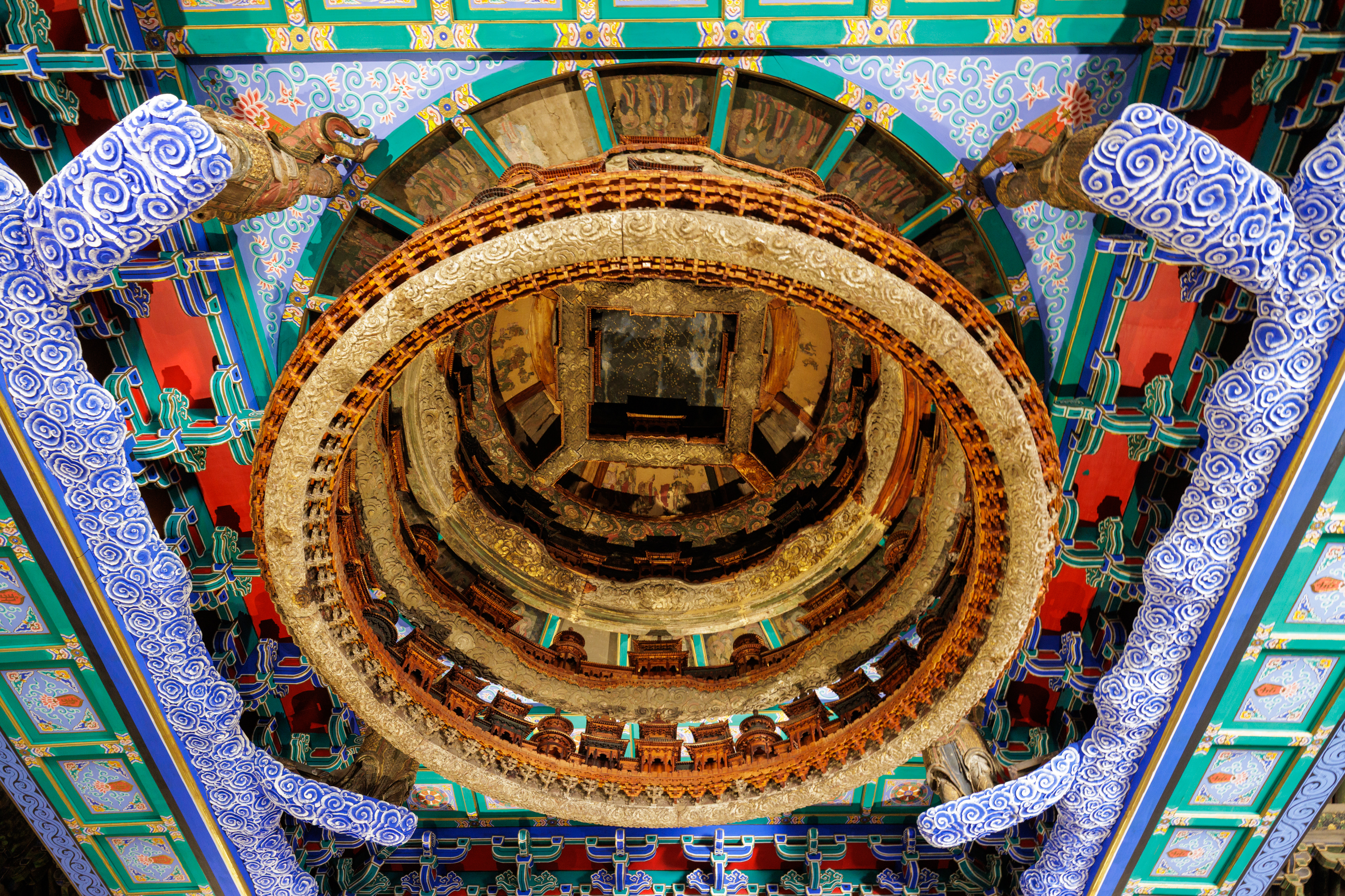 :天宫藻井冰箱贴走红背后麻将胡了攒于掌心的文物史(图6) :天宫藻井冰箱贴走红背后麻将胡了攒于掌心的文物史(图6)